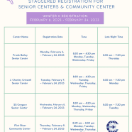 Clayton County Senior Services Staggered Registration