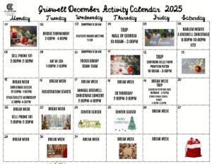 Griswell Activity Calendar Nov 2024