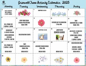Griswell Activity Calendar Nov 2024