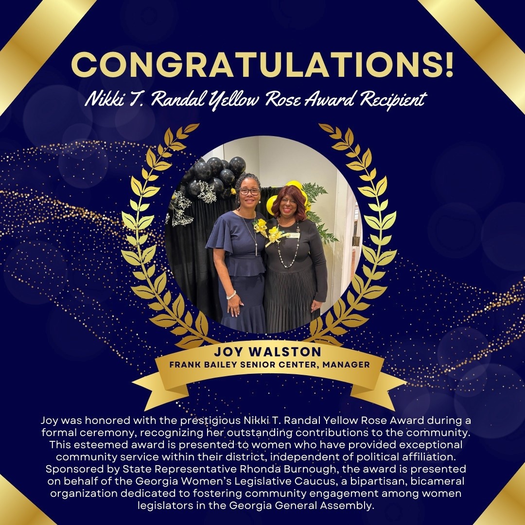 Joy Walston Wins award