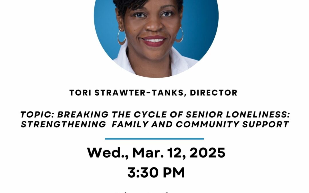 Senior Services Director to Testify Before U.S. Senate Committee on Aging