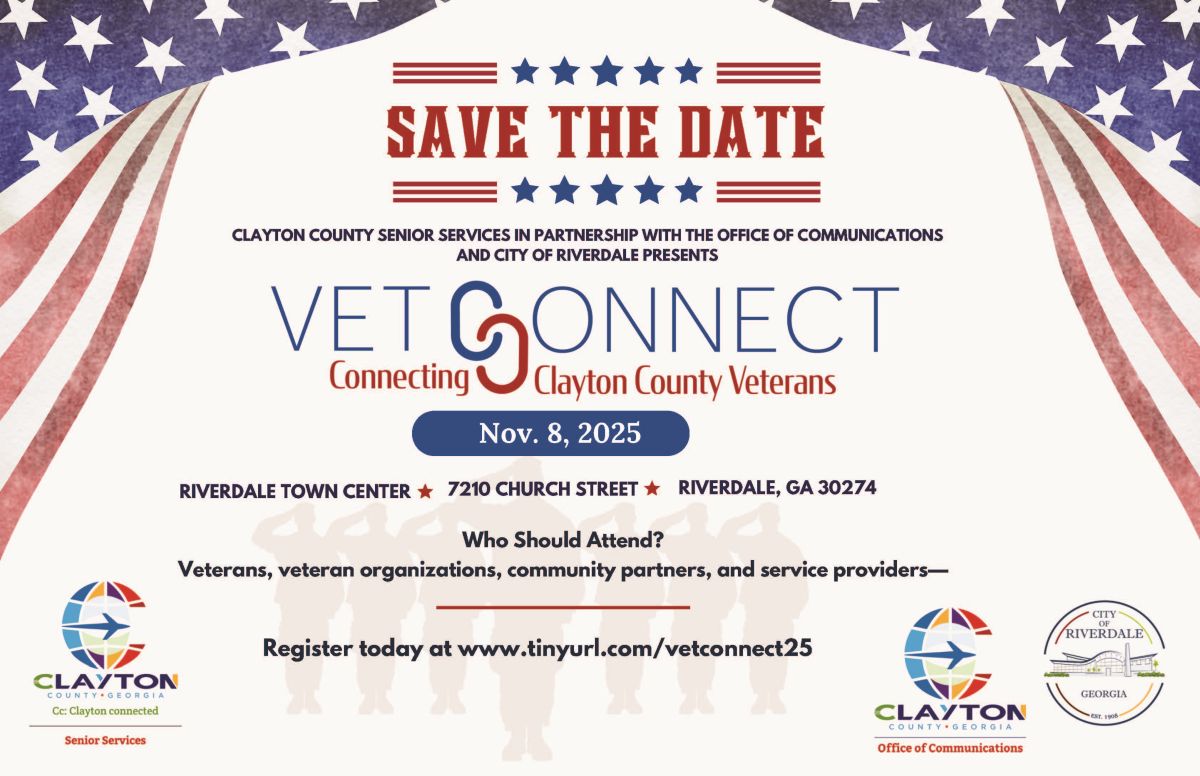 Save The Date Flyer for November 8, 2025