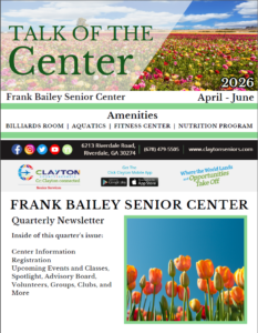 Frank Bailey Senior Center April-June 2026