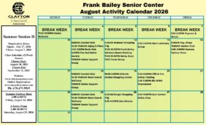 FBSC Activity Calendar 2026