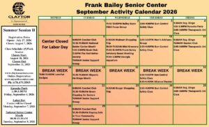 FBSC Activity Calendar 2026