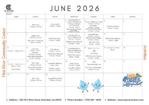 Flint River Special Events Activities Calendar 2026