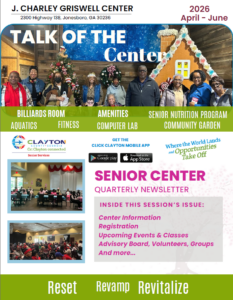 Griswell Center April-June 2026