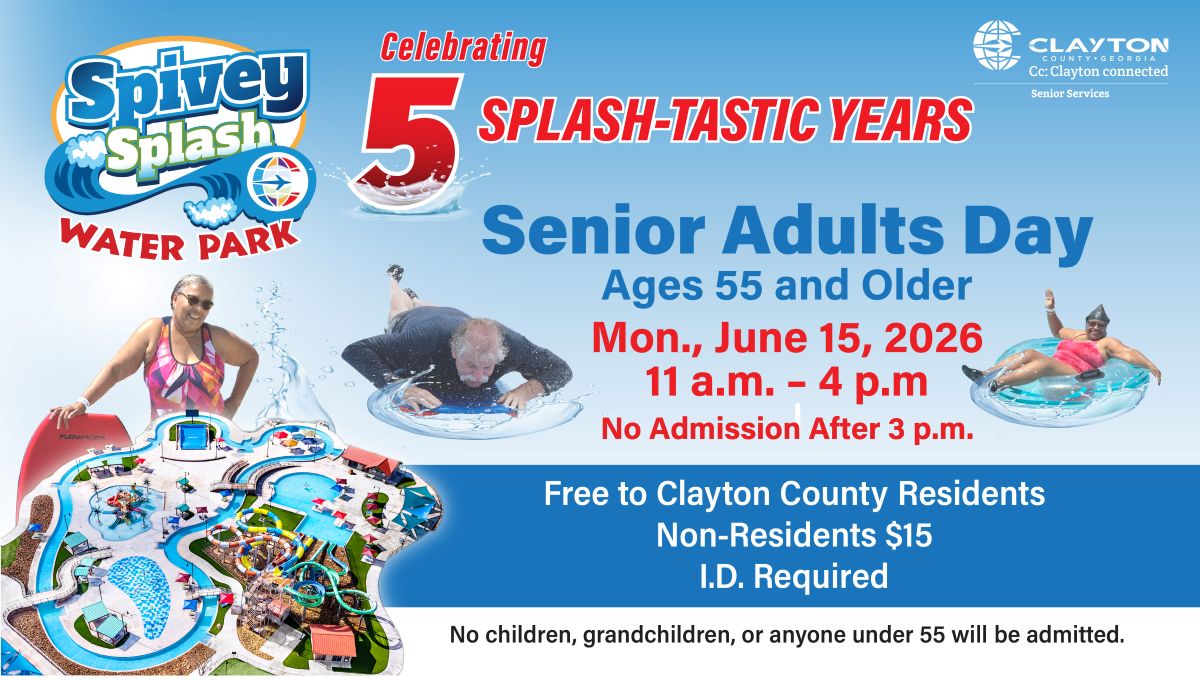 Senior Spivey Splash Day June 15, 2026 FLyer