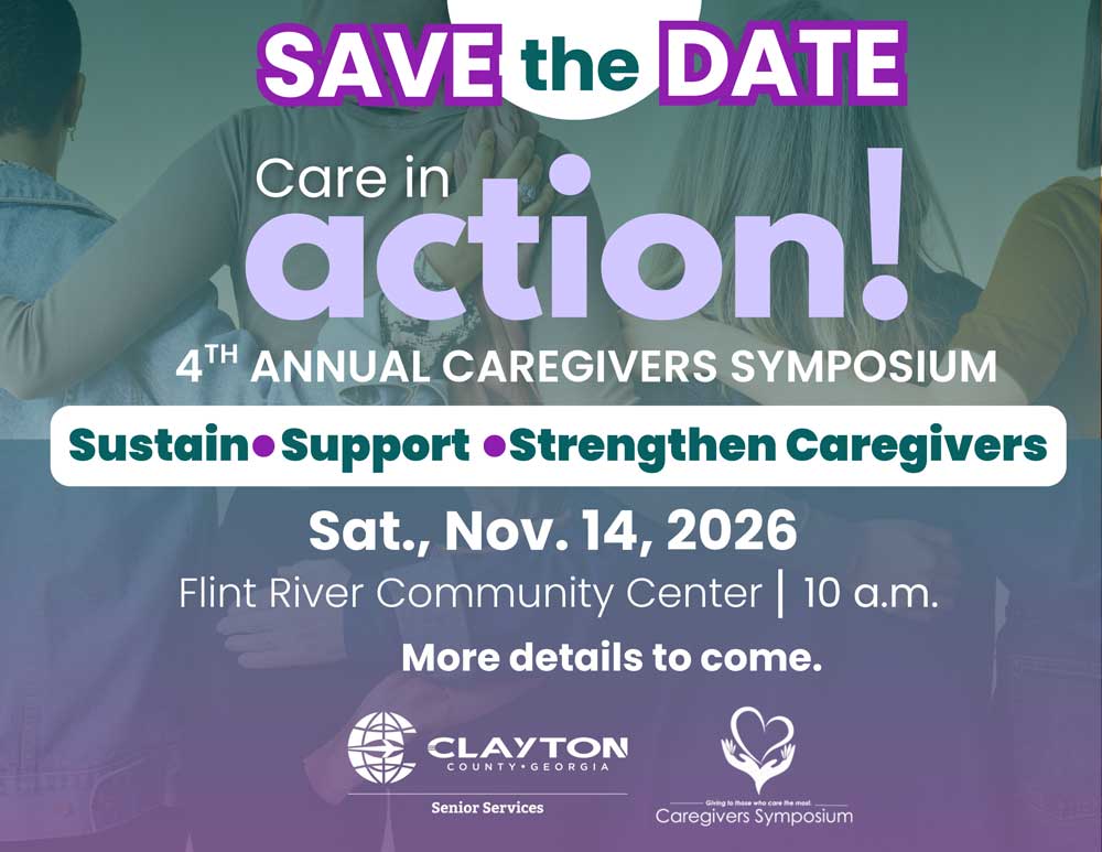 Save the Date Caregivers Symposium Flyer