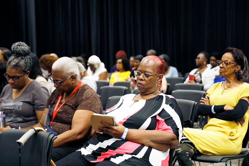 Caregivers in audience